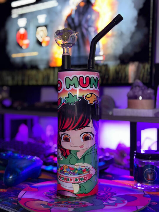 Dino Munchies Hookah Tumbler